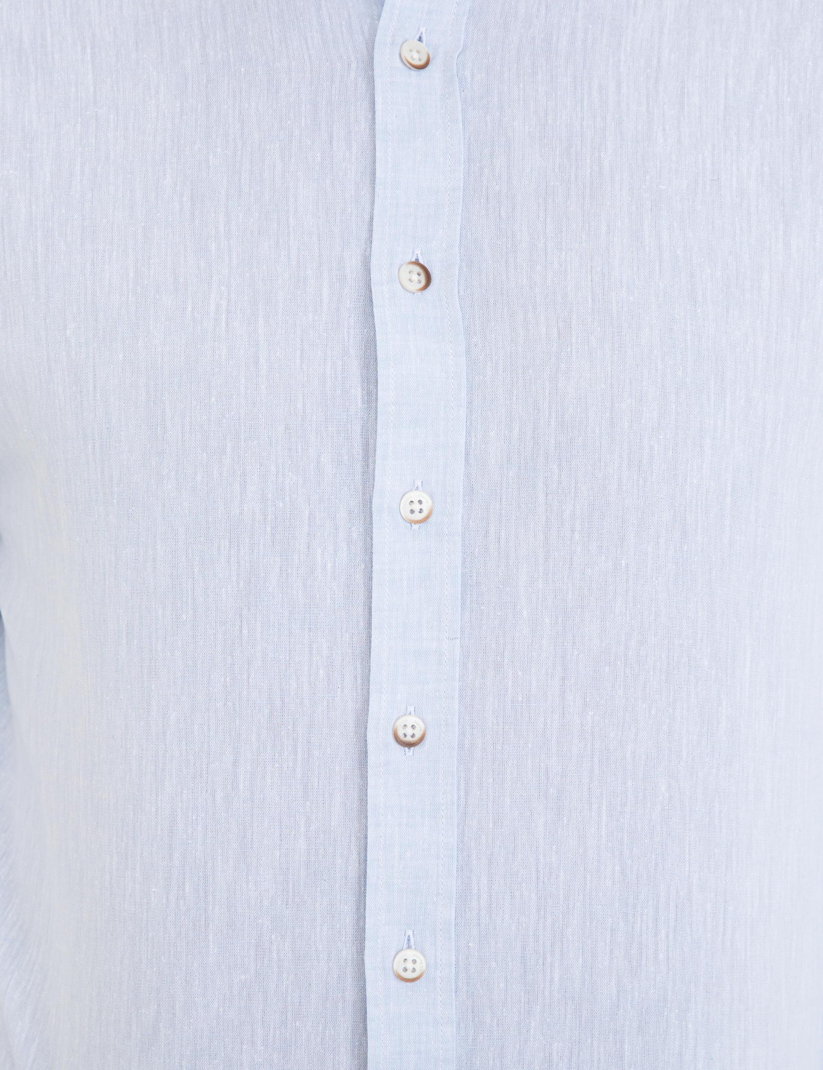 Açık Mavi Regular Fit Uzun Kollu Gömlek