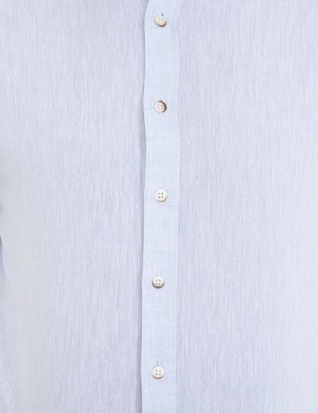 Açık Mavi Regular Fit Uzun Kollu Gömlek - 50235132139