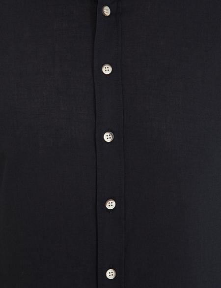 Siyah Regular Fit Uzun Kollu Gömlek - 50235132100