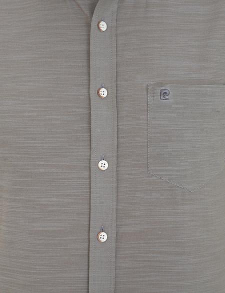 Haki Regular Fit Kısa Kollu Gömlek - 50236009041