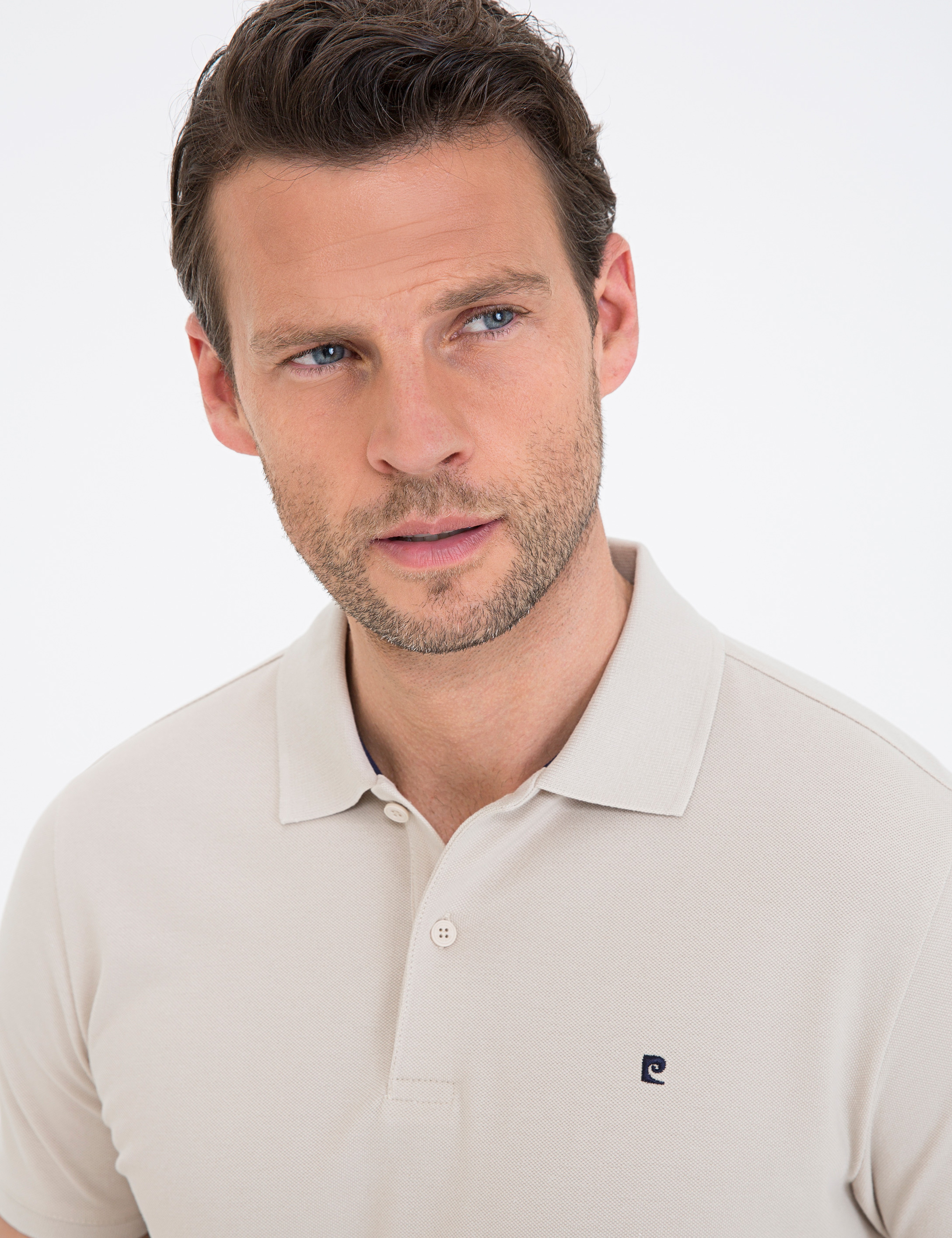 Taş Slim Fit Basic Polo Yaka T-Shirt - Image 2