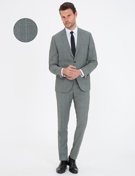 Antrasit Slim Fit Takım Elbise - 50233565005