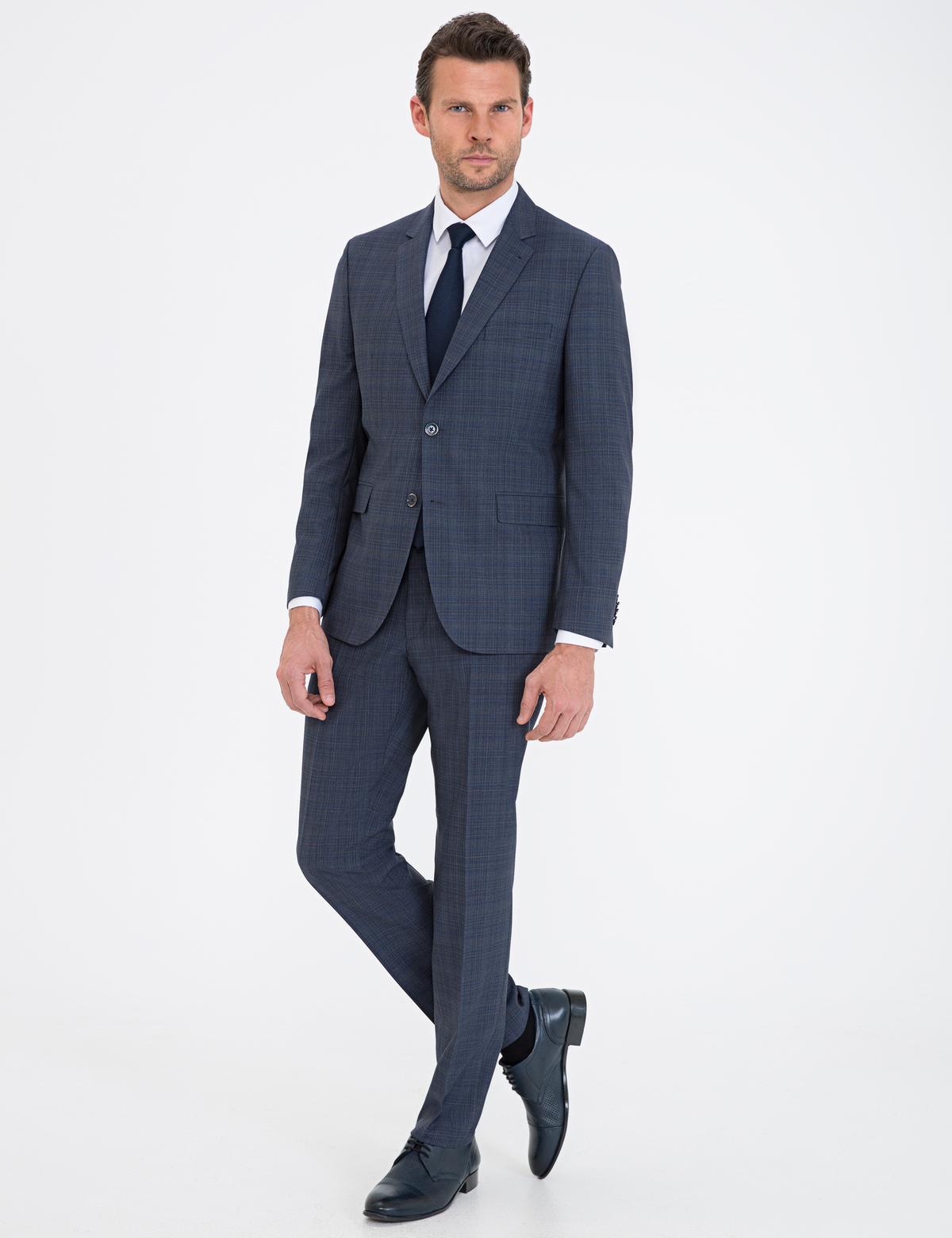 Lacivert Slim Fit Takım Elbise - 50233841008