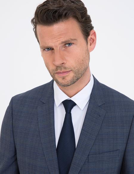 Lacivert Slim Fit Takım Elbise - 50233841008
