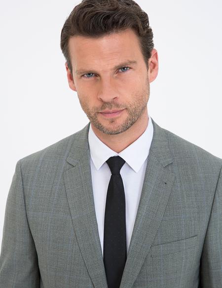 Antrasit Slim Fit Takım Elbise - 50233565005