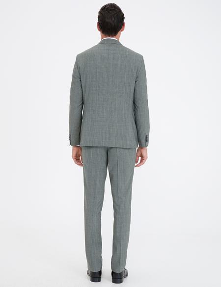 Antrasit Slim Fit Takım Elbise - 50233565005