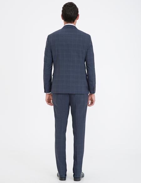 Lacivert Slim Fit Takım Elbise - 50233841008