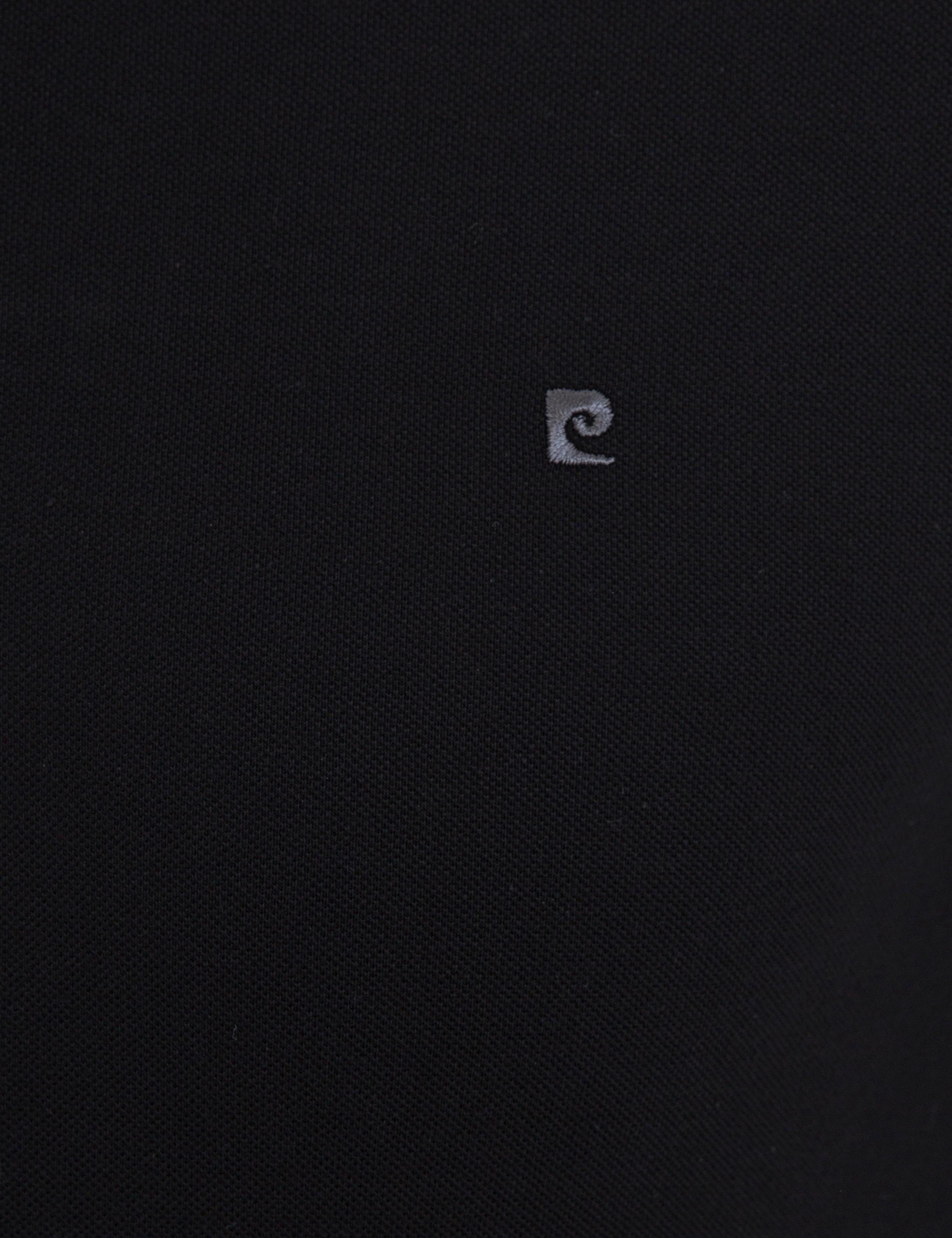 Siyah Slim Fit Polo Yaka Basic Tişört