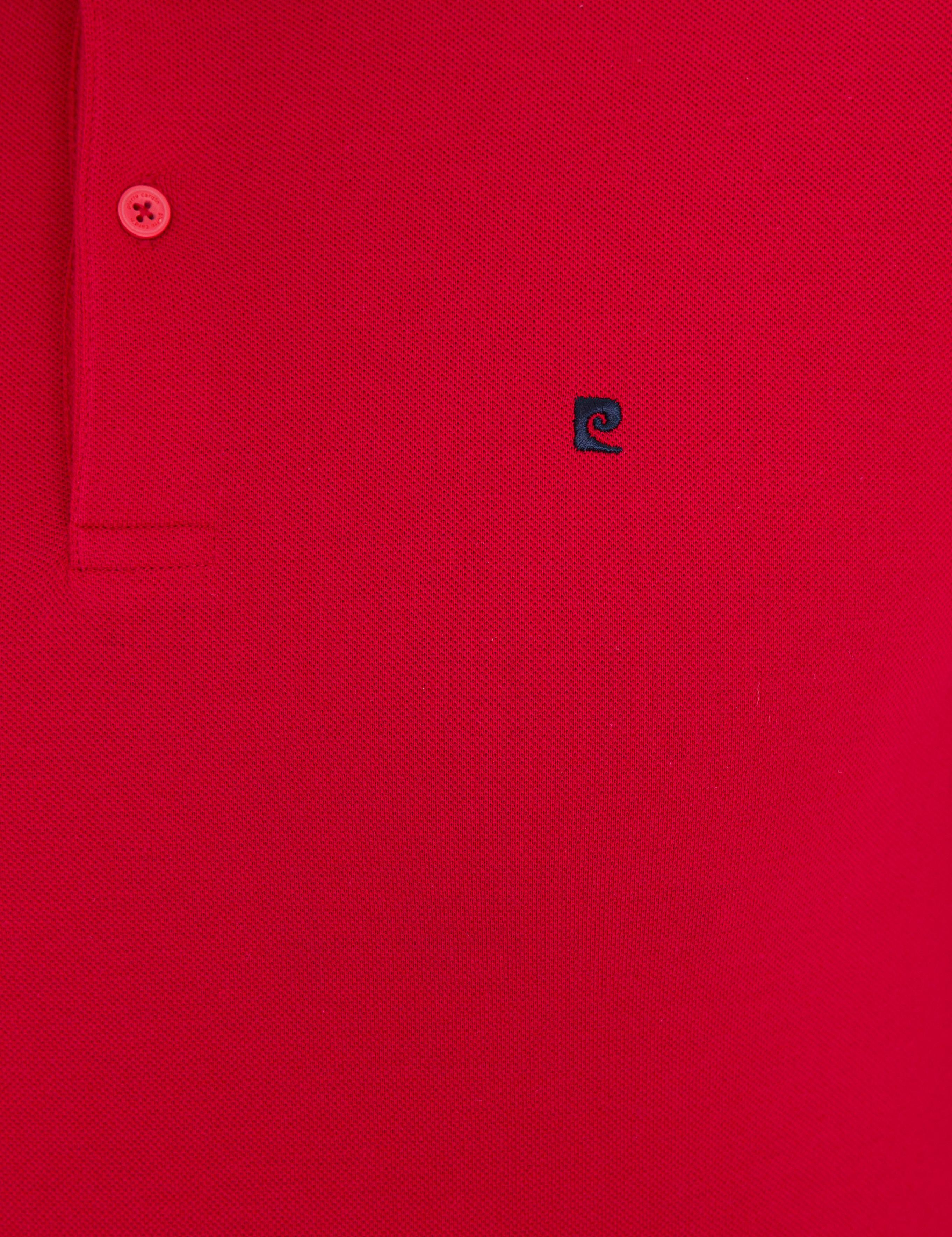 Koyu Kırmızı Slim Fit Basic Polo Yaka T-Shirt