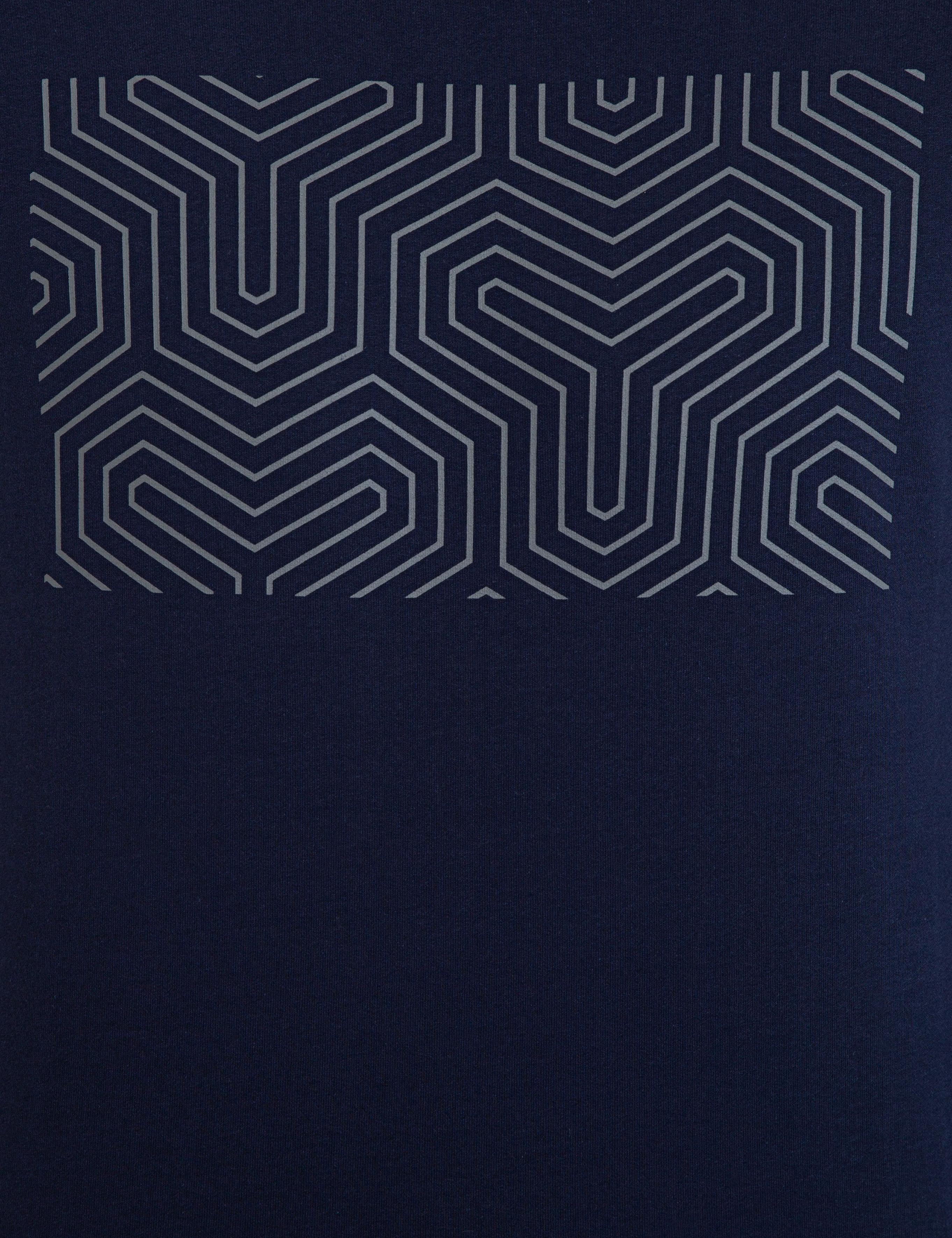 Lacivert Standart Fit Sweatshirt