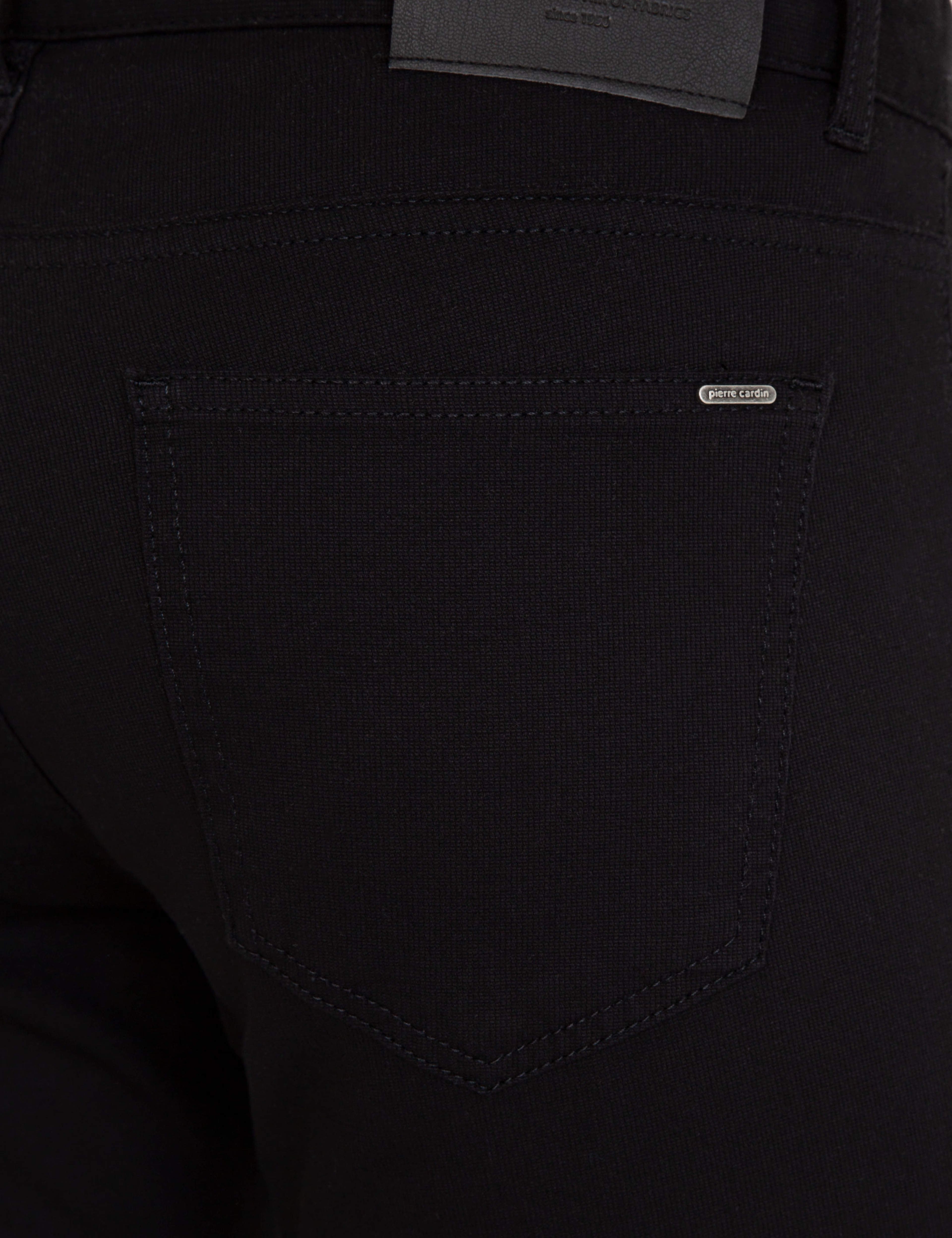 Siyah Slim Fit Chino Pantolon - Image 5