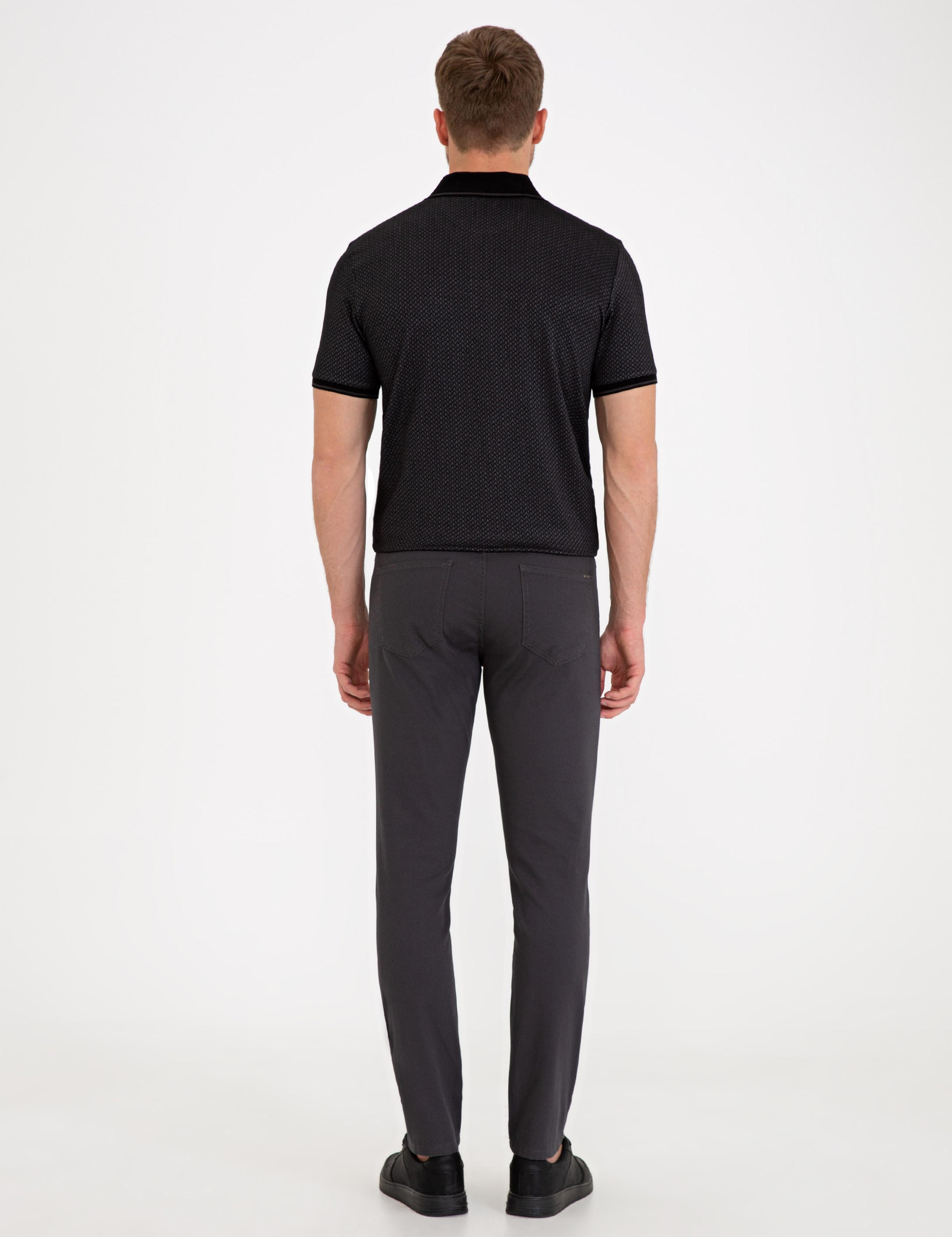 Antrasit Slim Fit Chino Pantolon