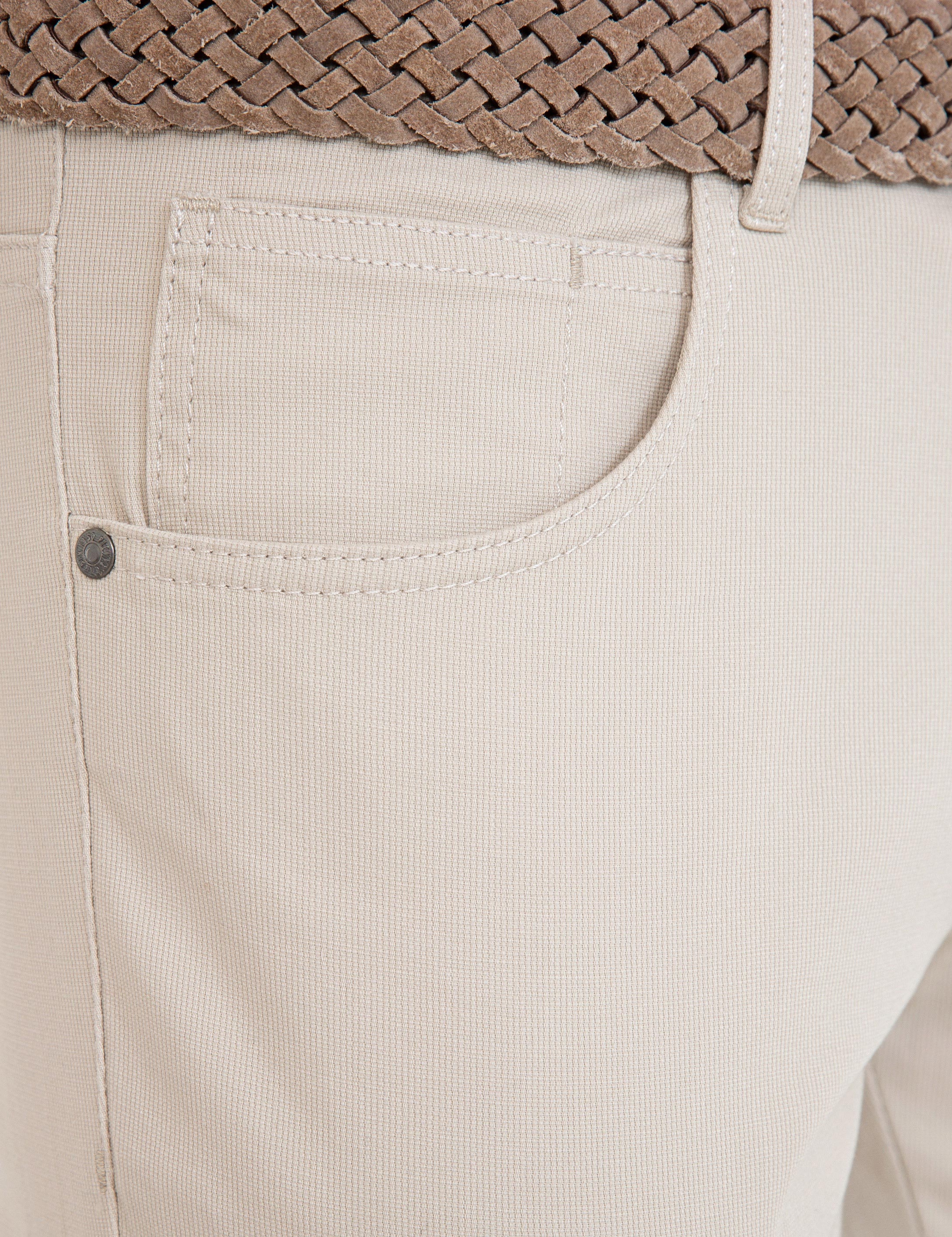 Bej Slim Fit Chino Pantolon - Image 4