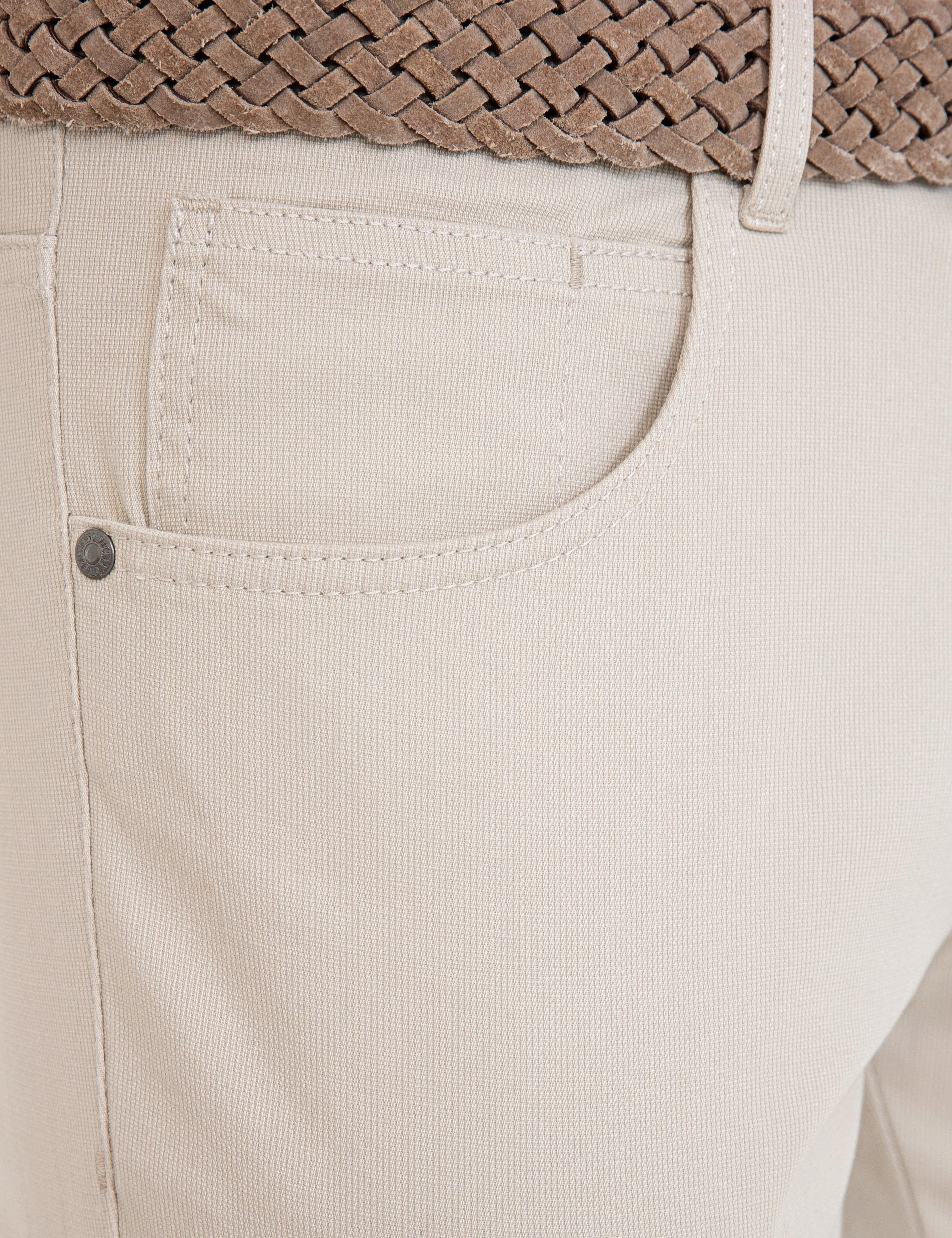 Bej Slim Fit Chino Pantolon
