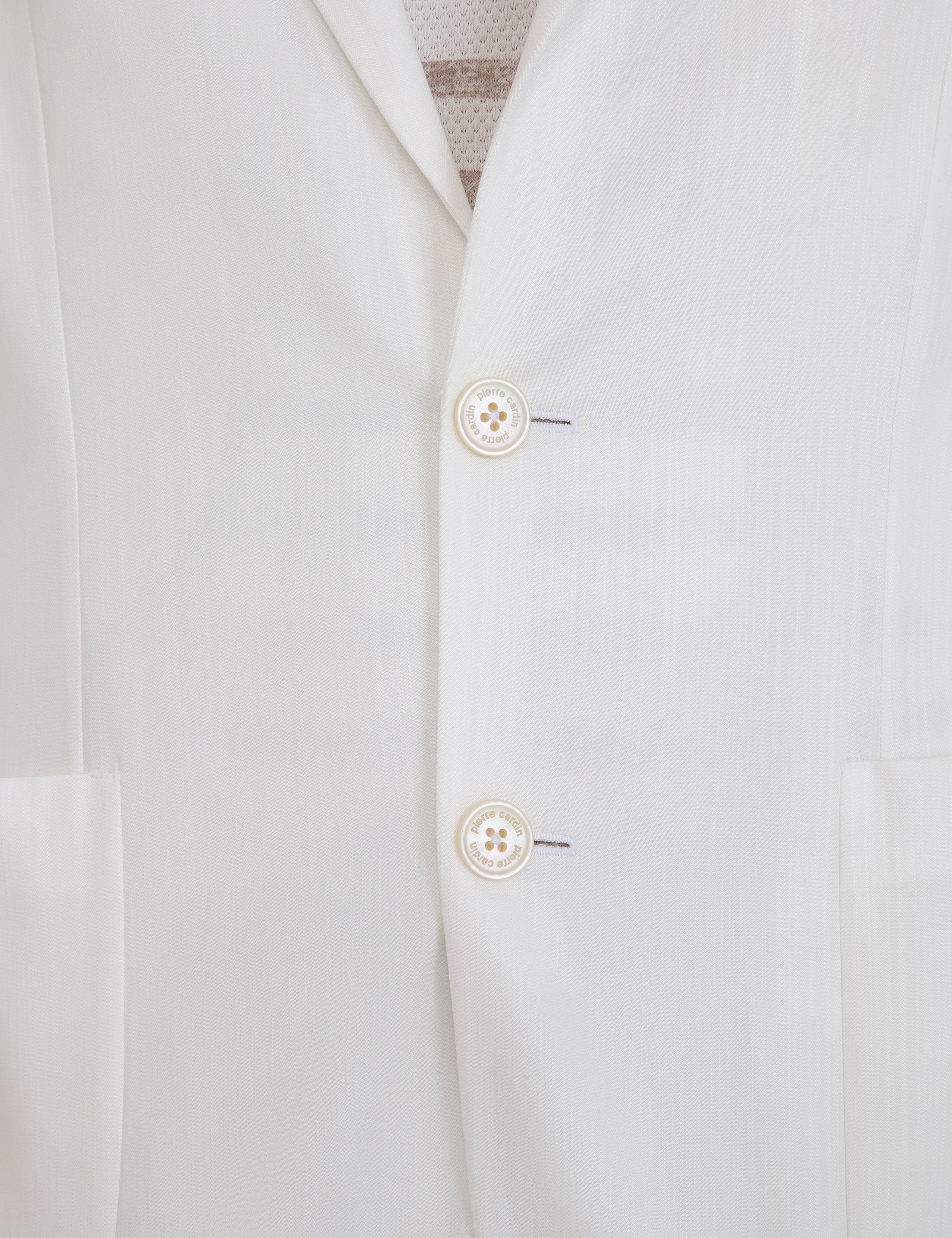 Ekru Slim Fit Ceket - Image 6