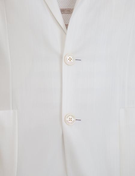 Ekru Slim Fit Ceket - 50225548020