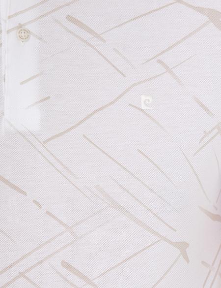 Beyaz Slim Fit Polo Yaka T-Shirt - 50226908002