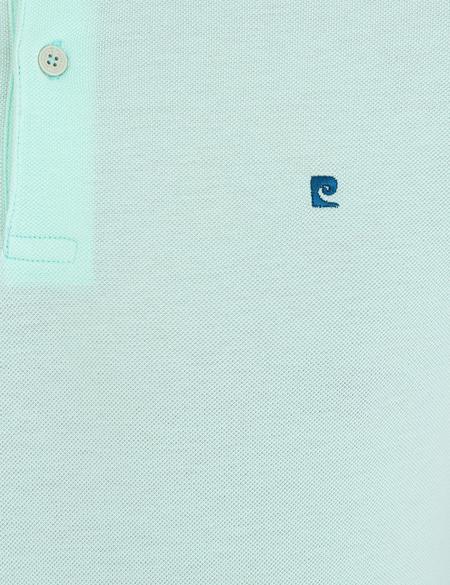 Açık Yeşil Slim Fit Basic Polo Yaka T-Shirt - 50239843171