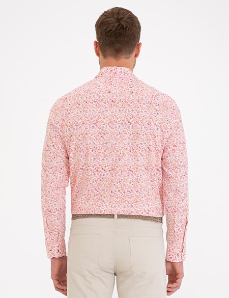 Turuncu Regular Fit Uzun Kollu Gömlek - 50233045042