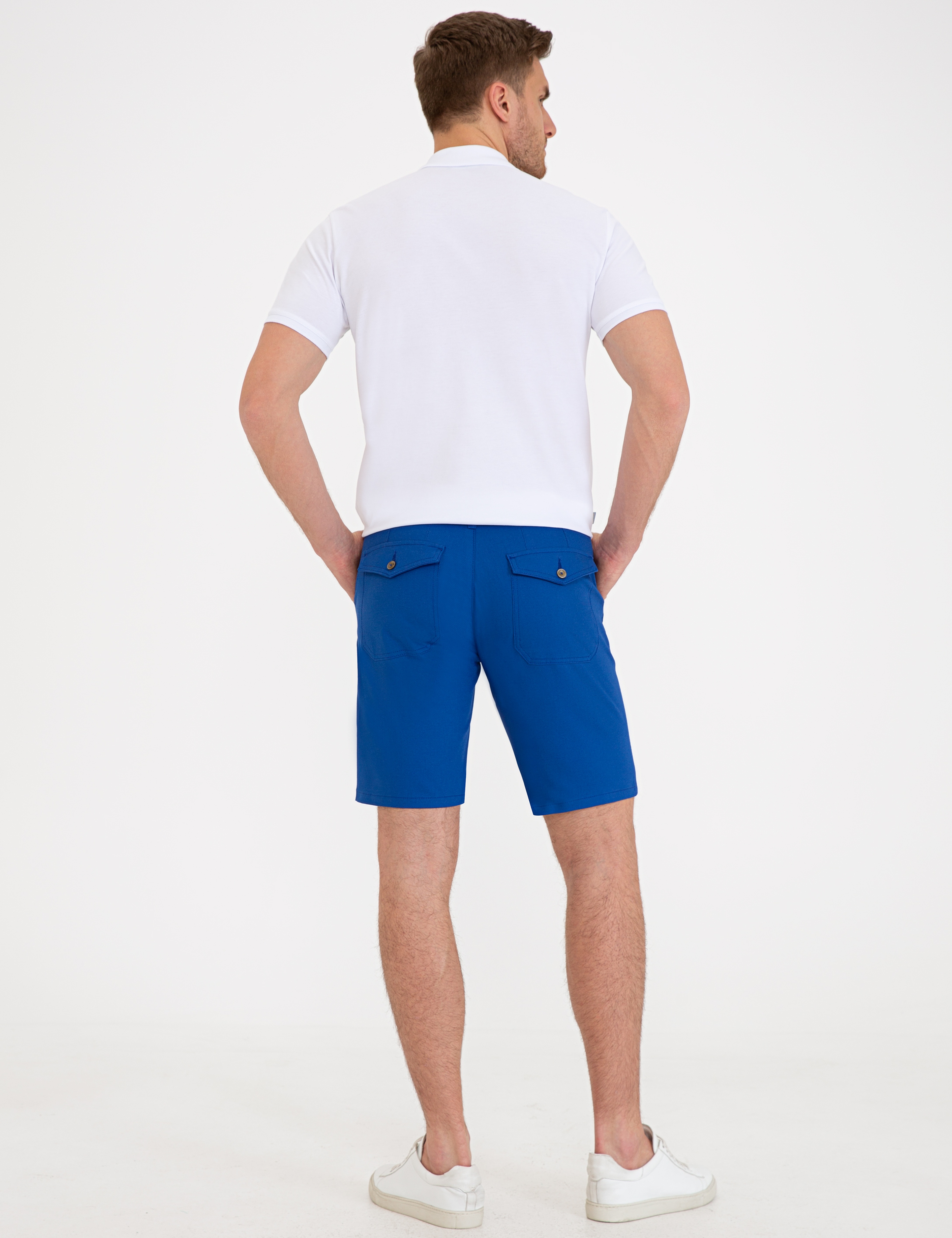 Saks Standart Fit Bermuda Şort - Image 3