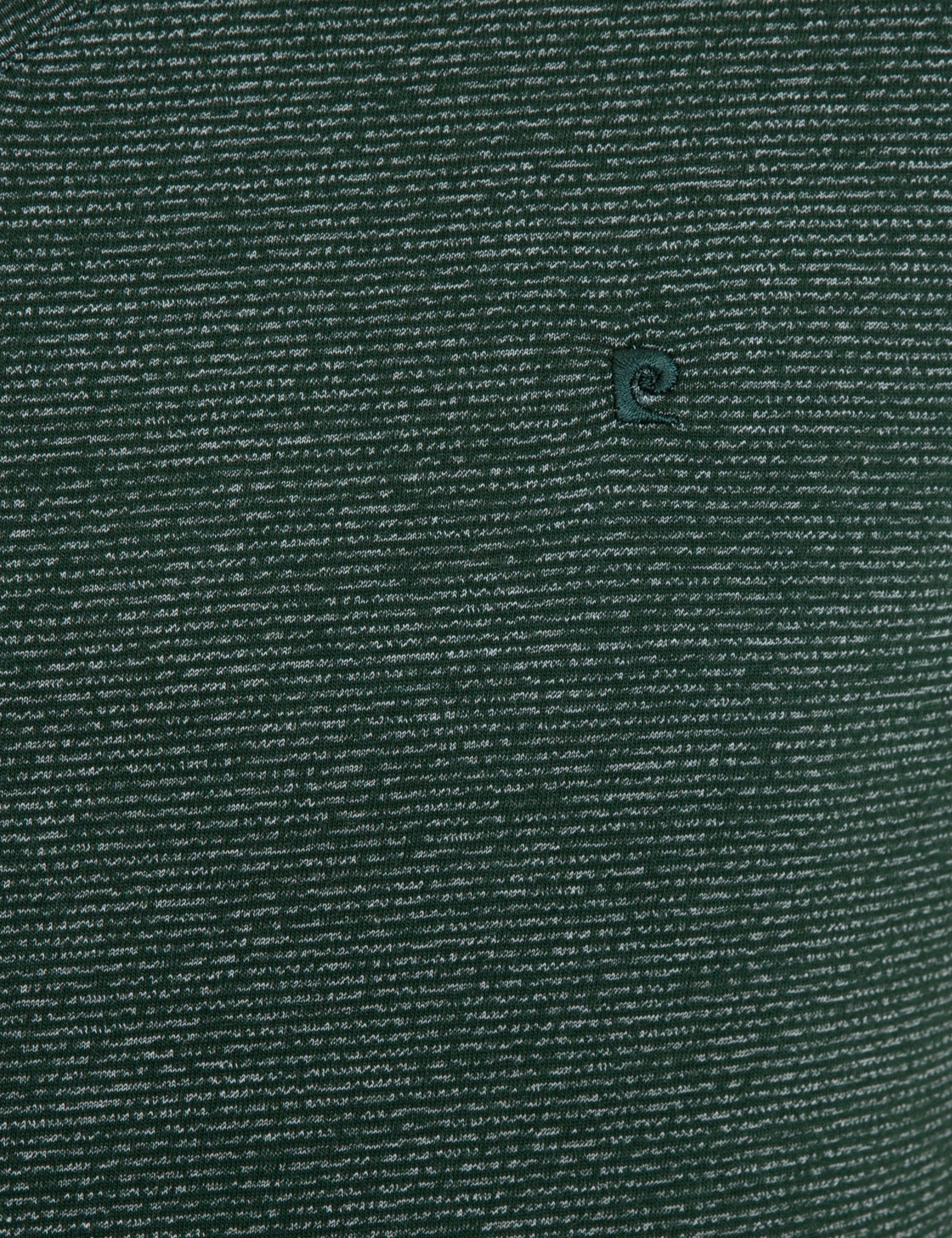 Koyu Yeşil Slim Fit V Yaka Tişört
