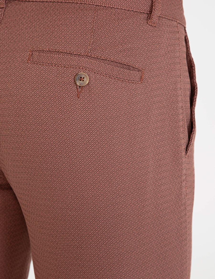 Kiremit Standart Fit Bermuda Şort