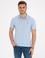 Açık Mavi Slim Fit Basic Polo Yaka T-Shirt