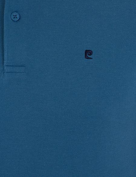 Indigo Slim Fit Basic Polo Yaka T-Shirt - 50239843065