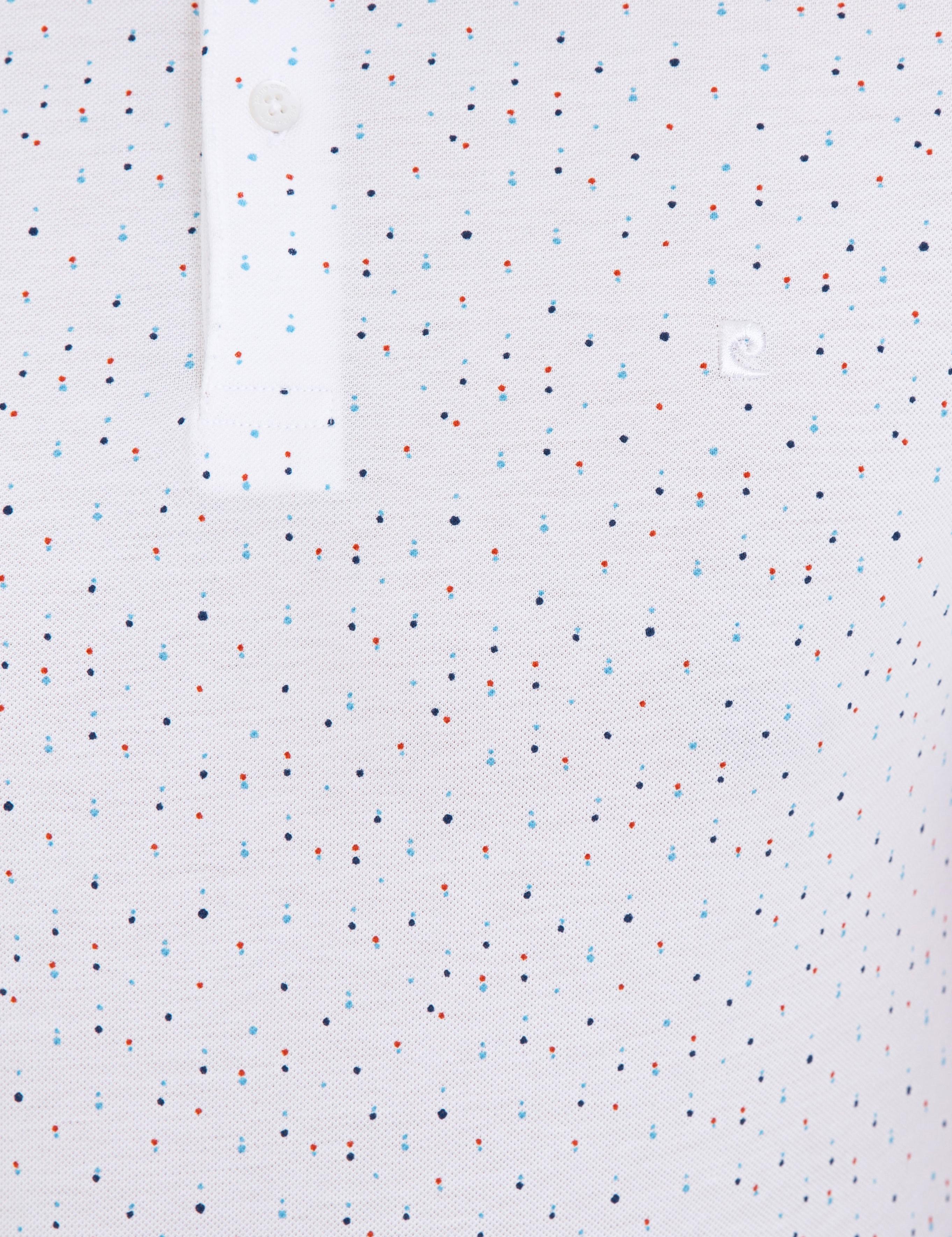 Beyaz Slim Fit Polo Yaka T-Shirt