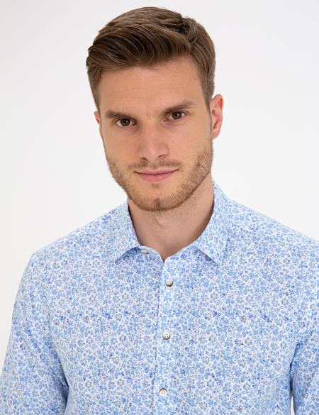 Mavi Regular Fit Uzun Kollu Gömlek - 50233045014