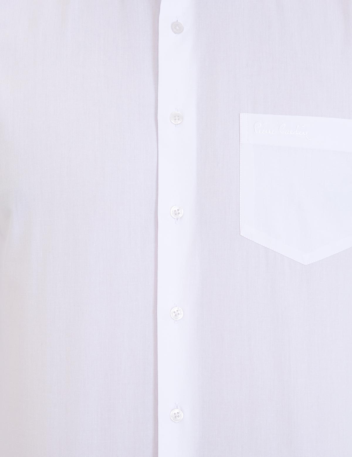 Beyaz Regular Fit Basic Gömlek - 50236010010