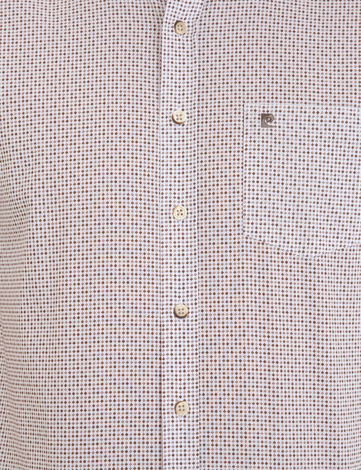 Kahverengi Regular Fit Kısa Kollu Gömlek - 50237324010