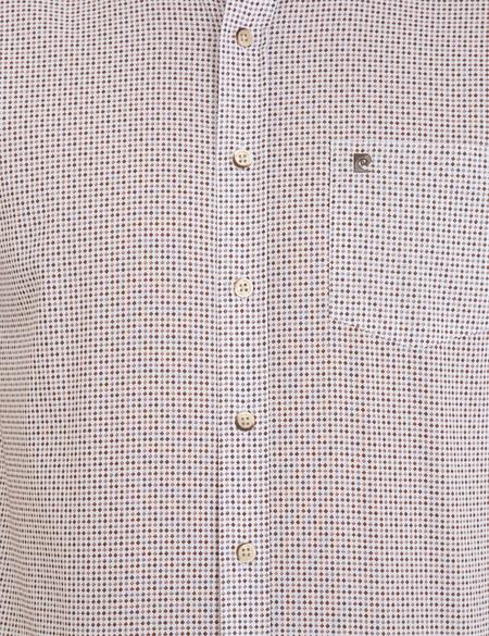 Kahverengi Regular Fit Kısa Kollu Gömlek - 50237324010