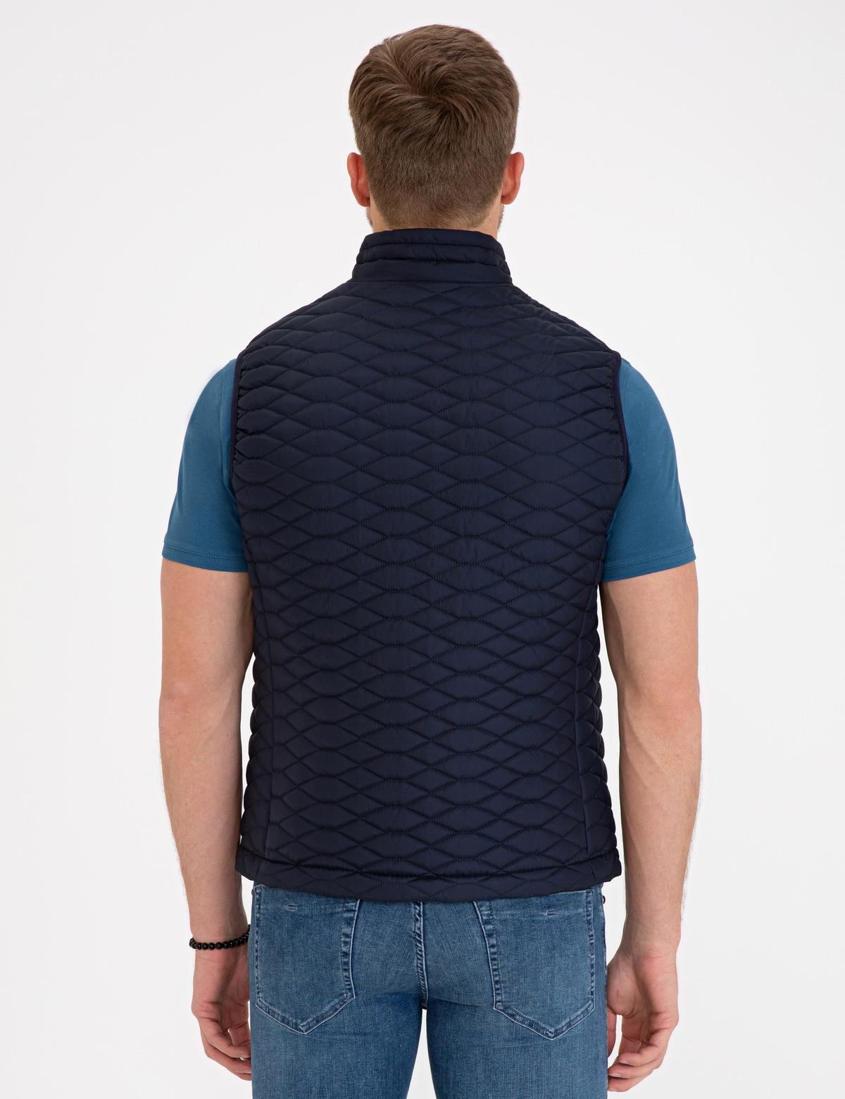 Lacivert Yelek - 50240596020