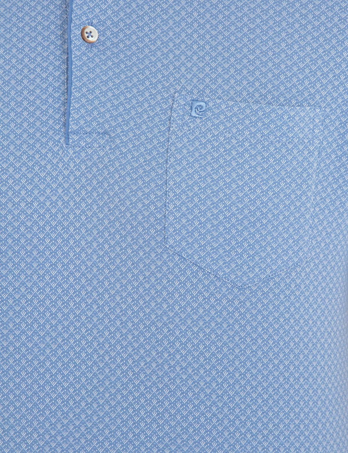 Açık Mavi Regular Fit Polo Yaka Tişört - 50232460029