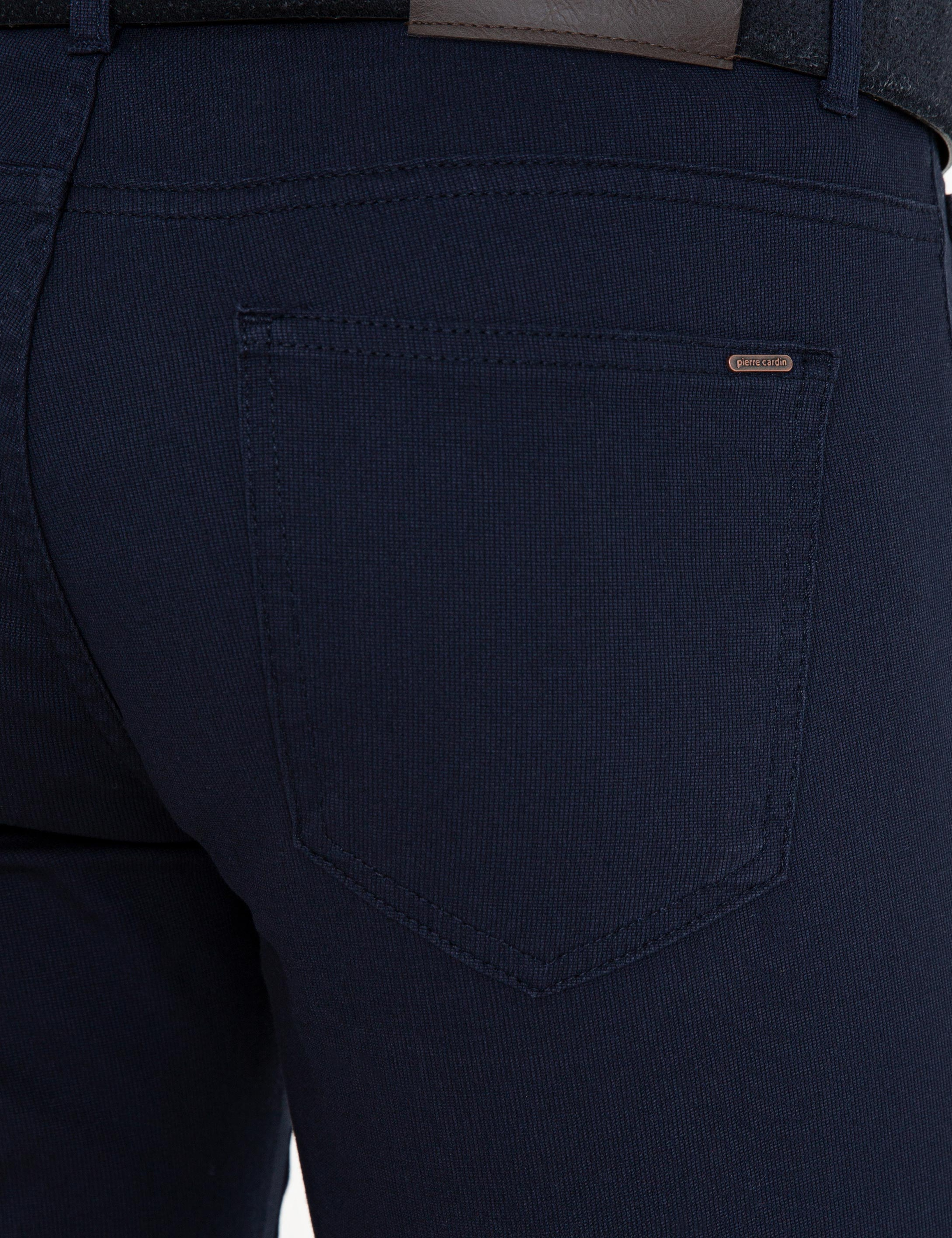 Lacivert Slim Fit Chino Pantolon - Image 5