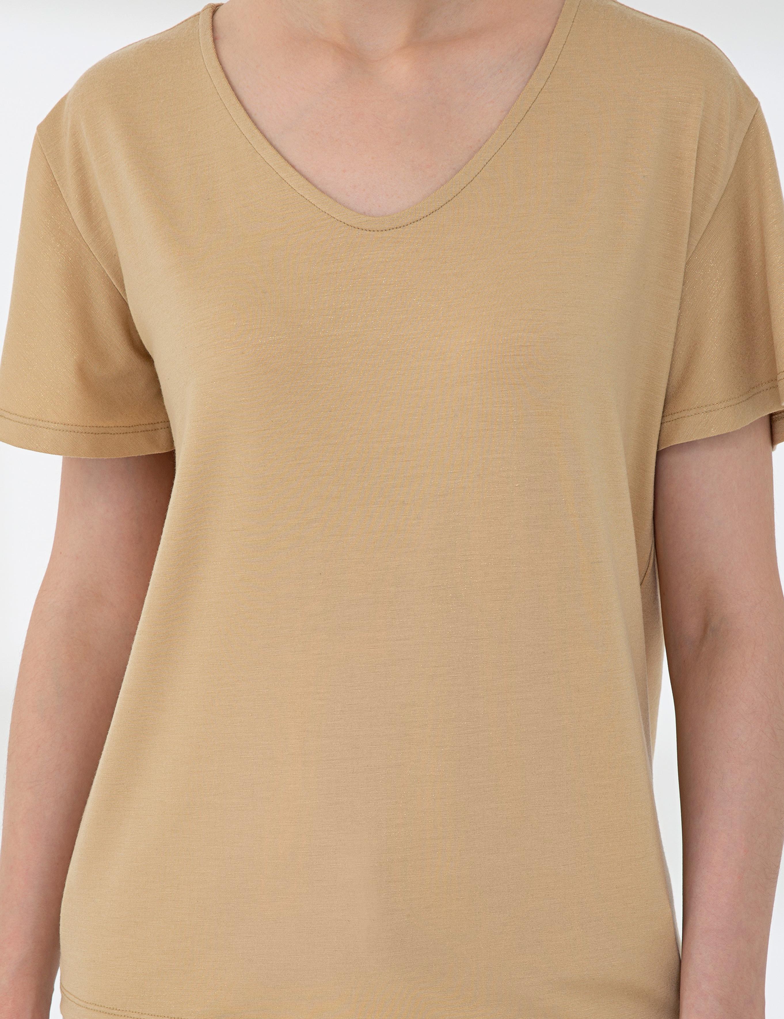 Açık Kahverengi Tişört