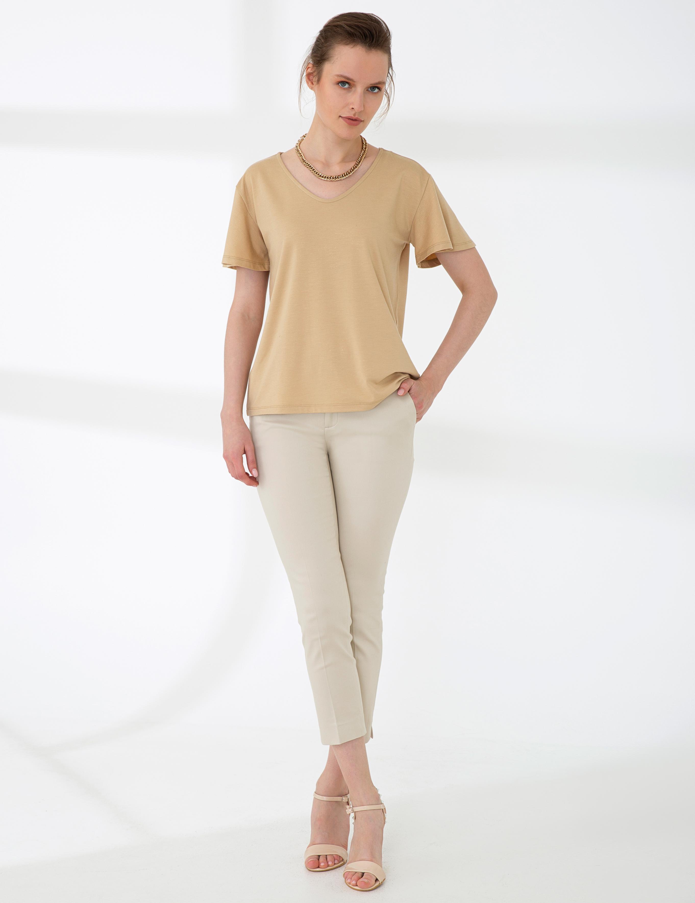 Açık Kahverengi Tişört