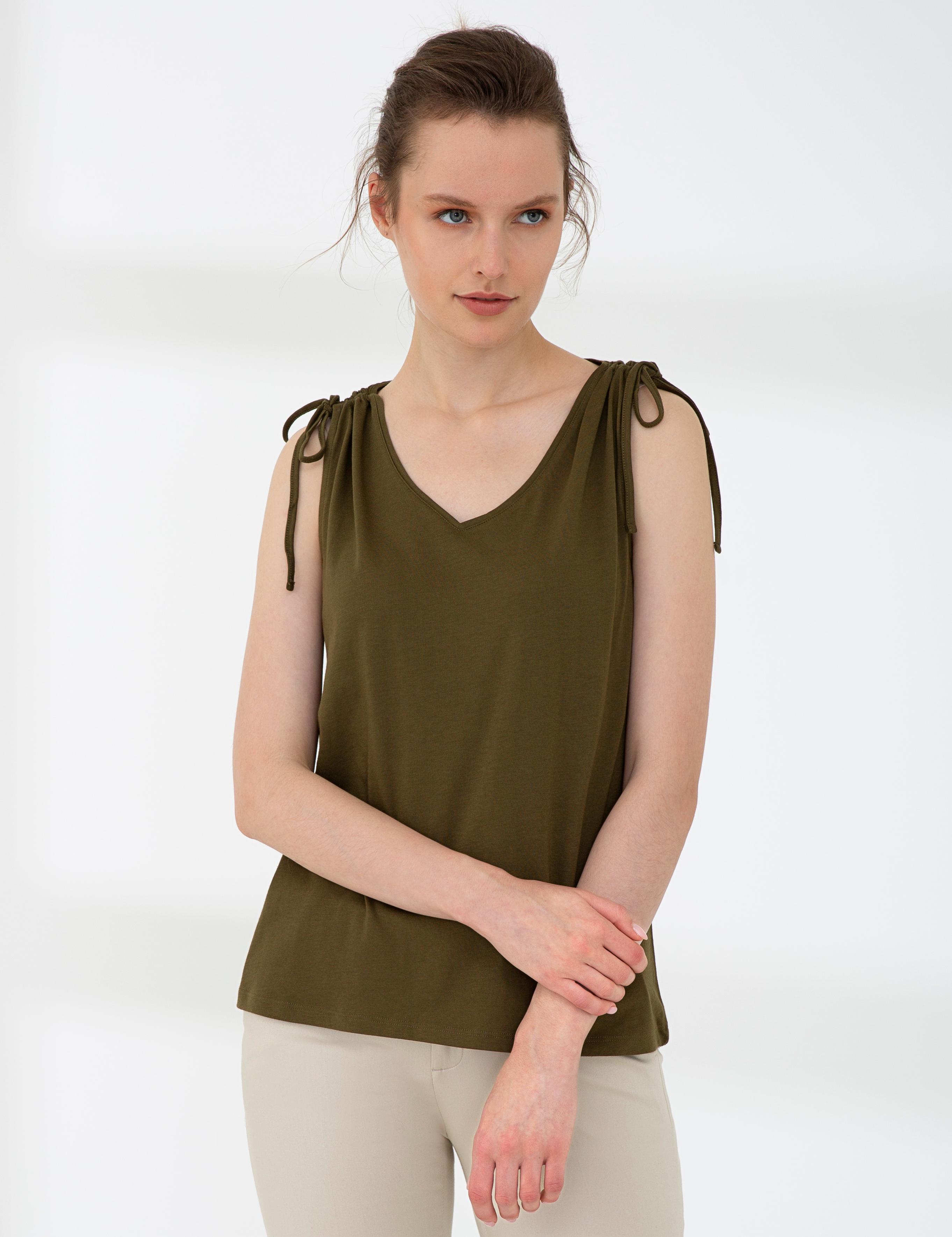 Haki Kolsuz Tişört