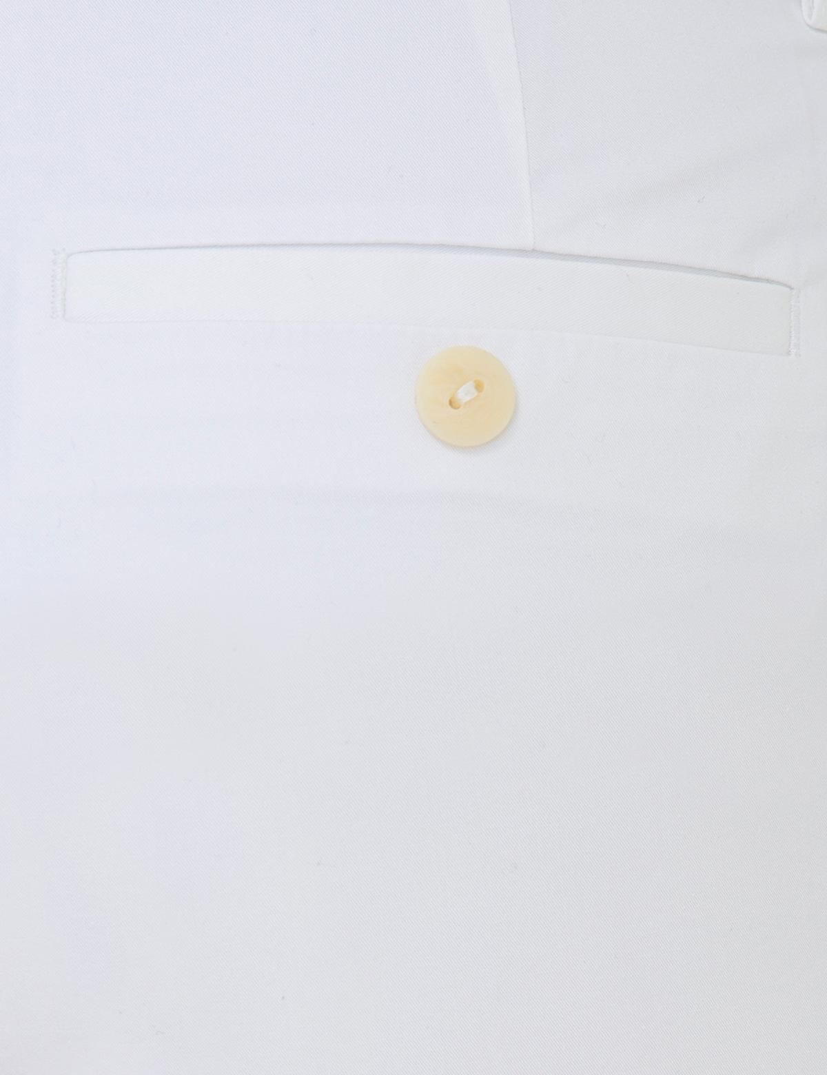 Beyaz Bermuda Şort - 50201244012