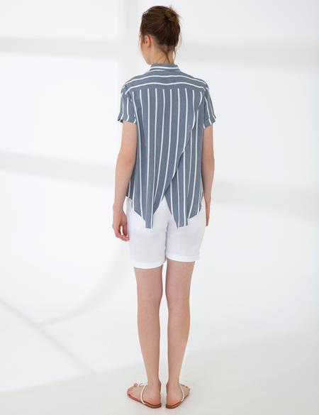 Beyaz Bermuda Şort - 50201244012