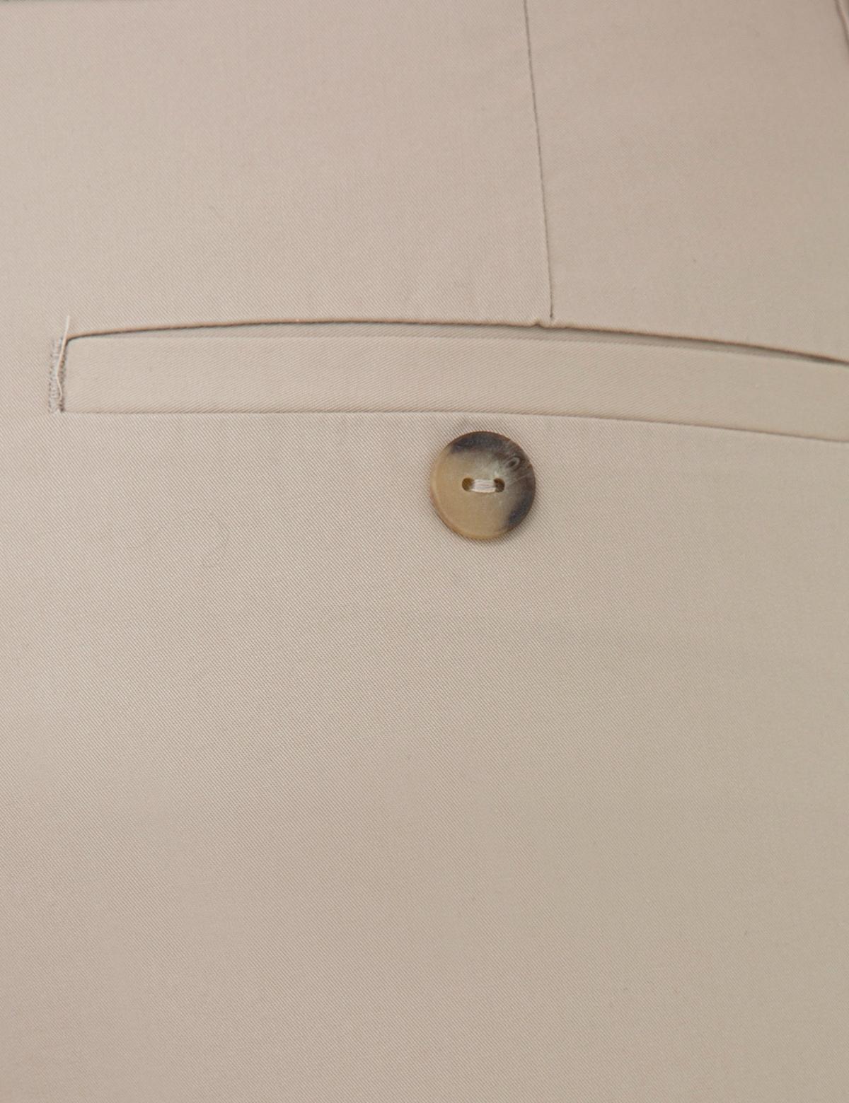 Bej Bermuda Şort - 50201244021