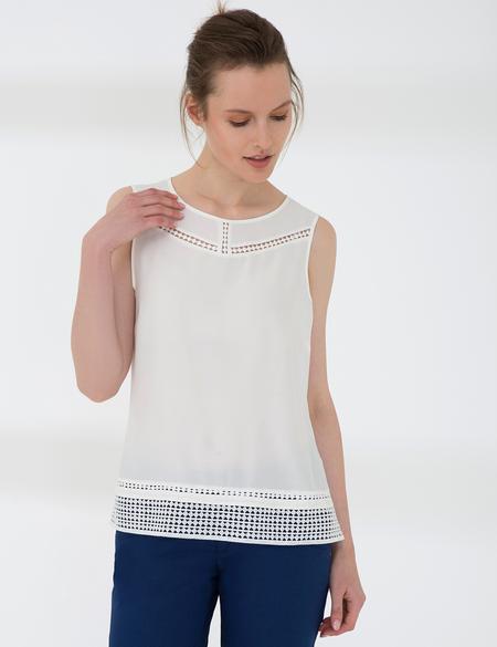 Ekru Bluz - 50202815004