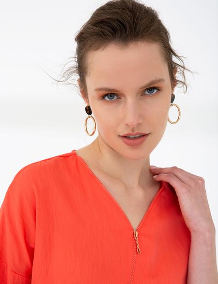 Nar Çiçeği Comfort Fit Uzun Kollu Gömlek - 50202820027