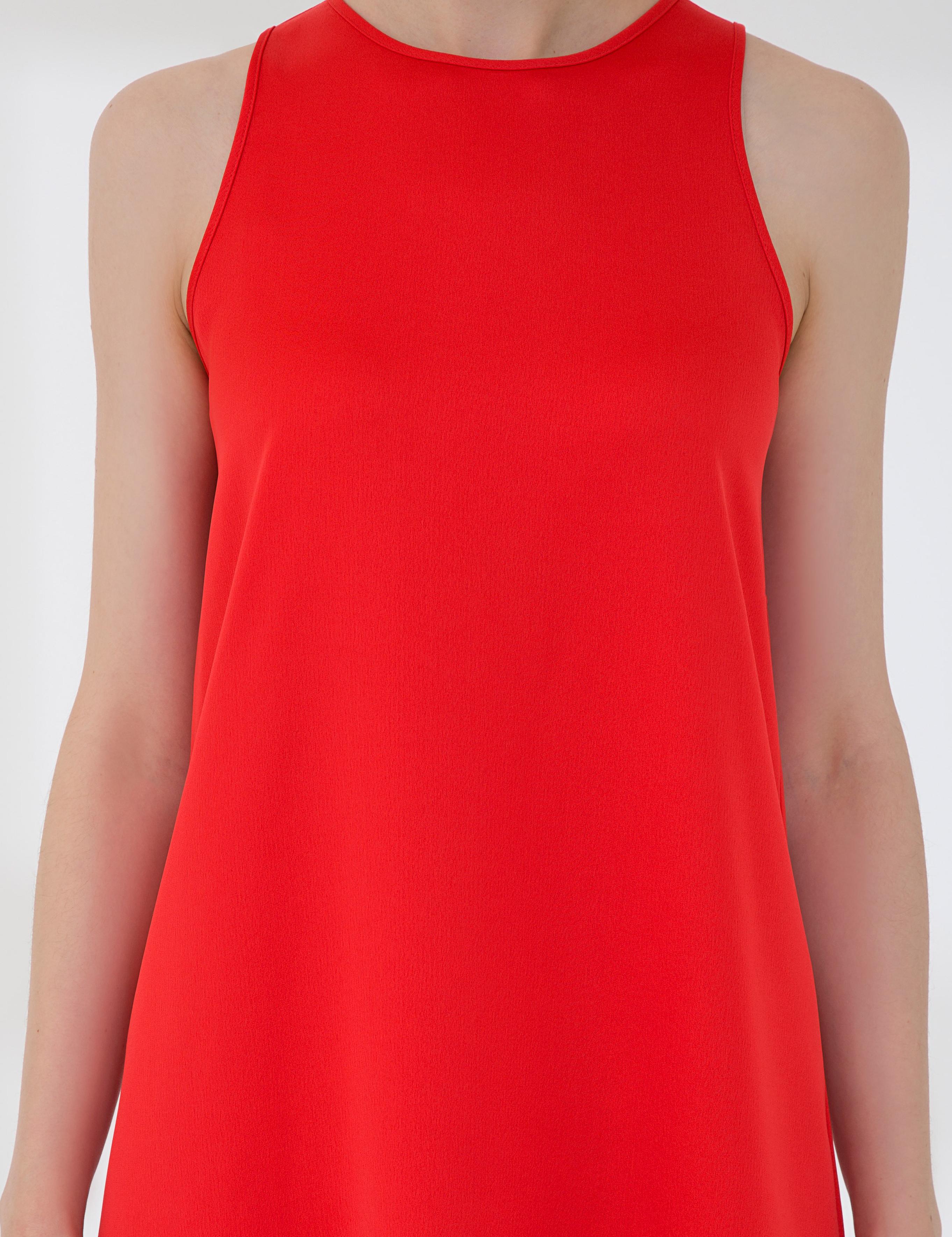 Nar Çiçeği Dokuma Elbise