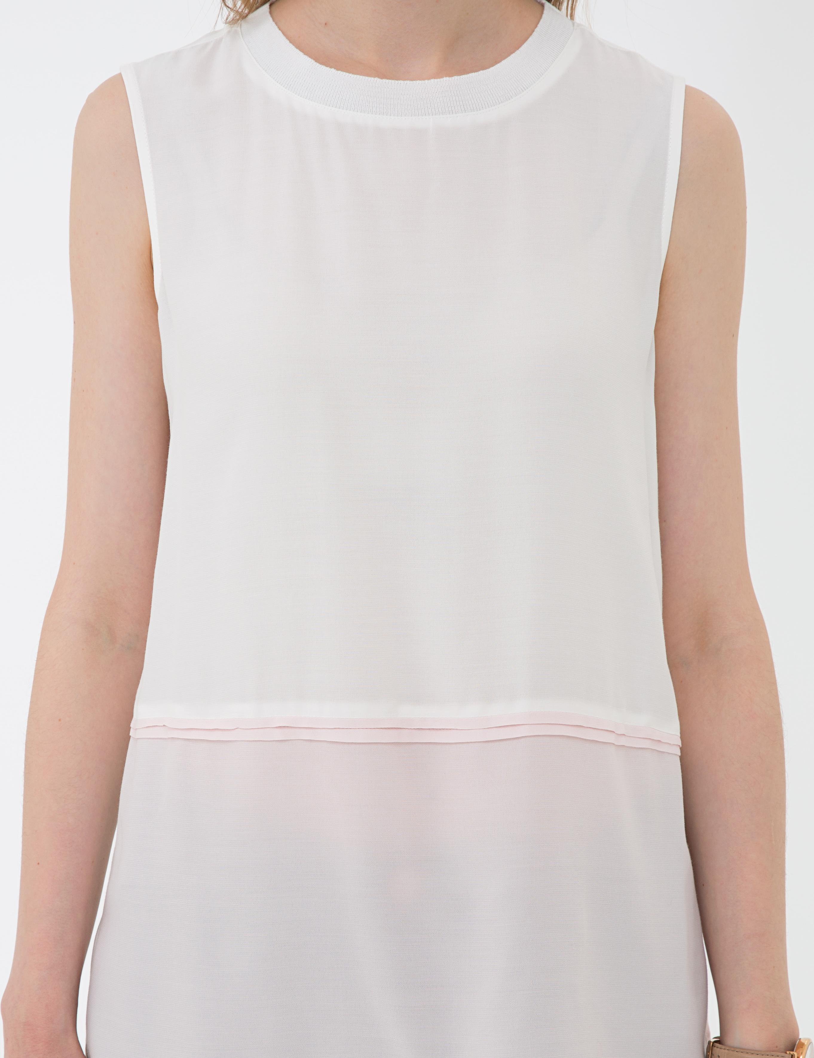 Toz Pembe Regular Fit Kolsuz Bluz