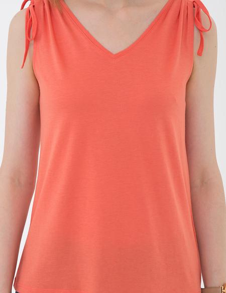 Nar Çiçeği Kolsuz Tişört - 50200747061