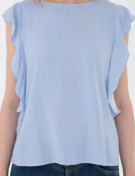 Açık Mavi Regular Fit Bluz - 50202568008