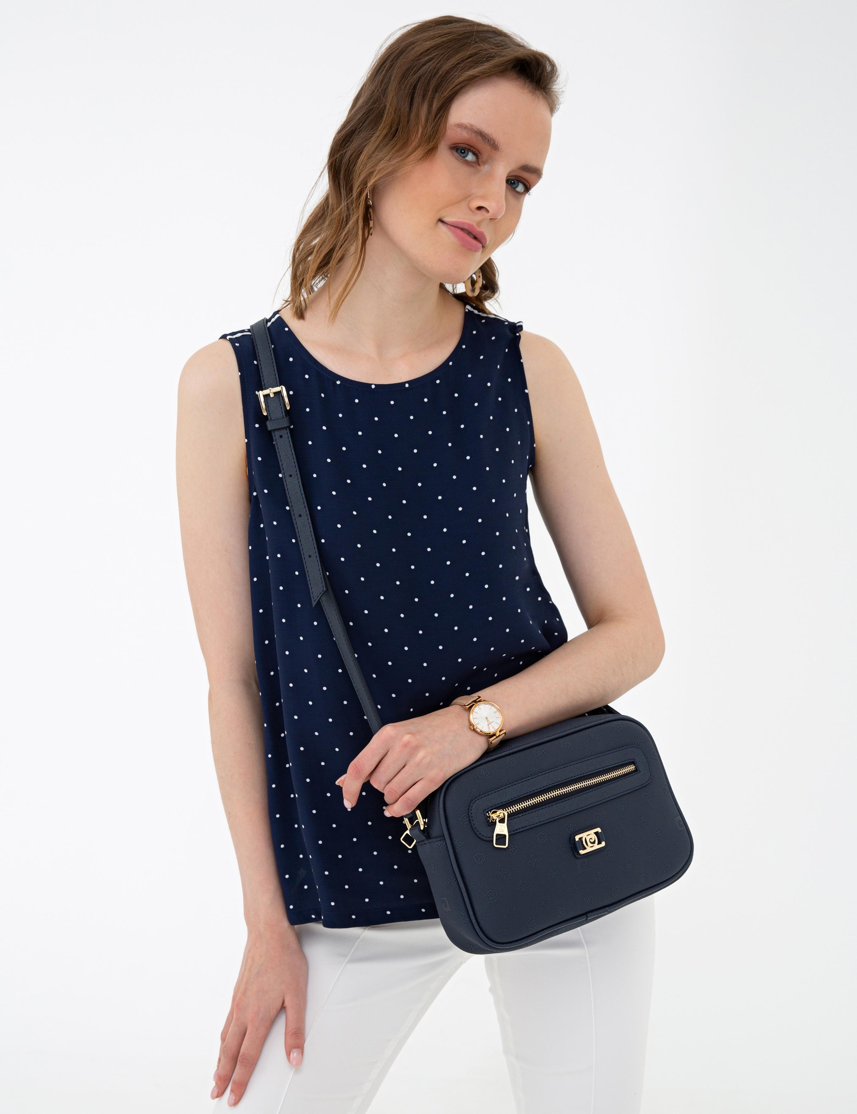 Lacivert Omuz Çantası