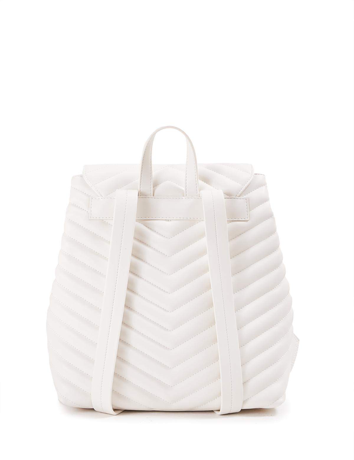 Beyaz Sırt Çantası - 50252601003